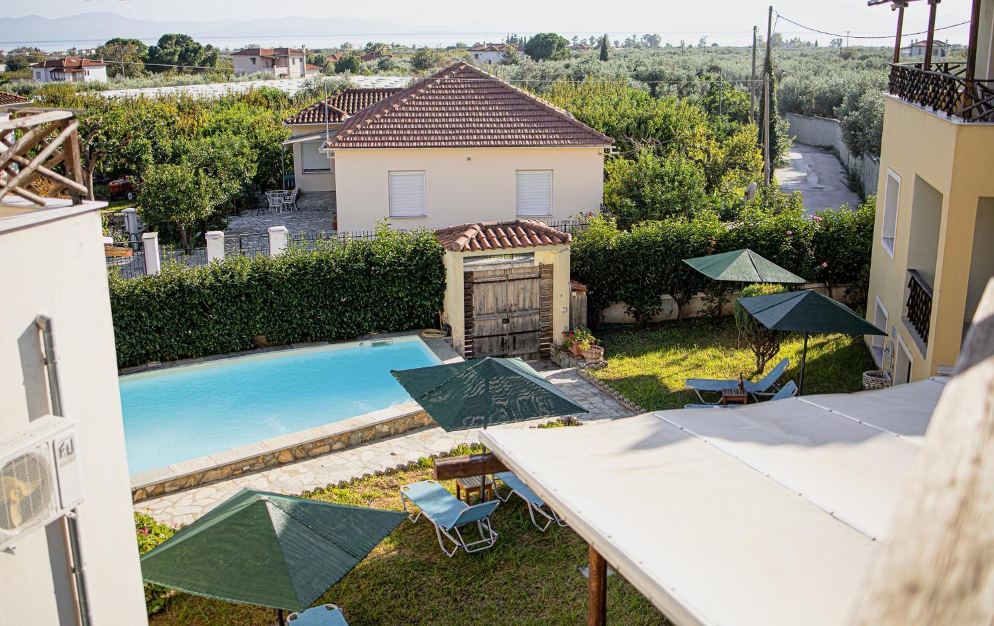 Villa Eridos Káto Lekhónia Zewnętrze zdjęcie