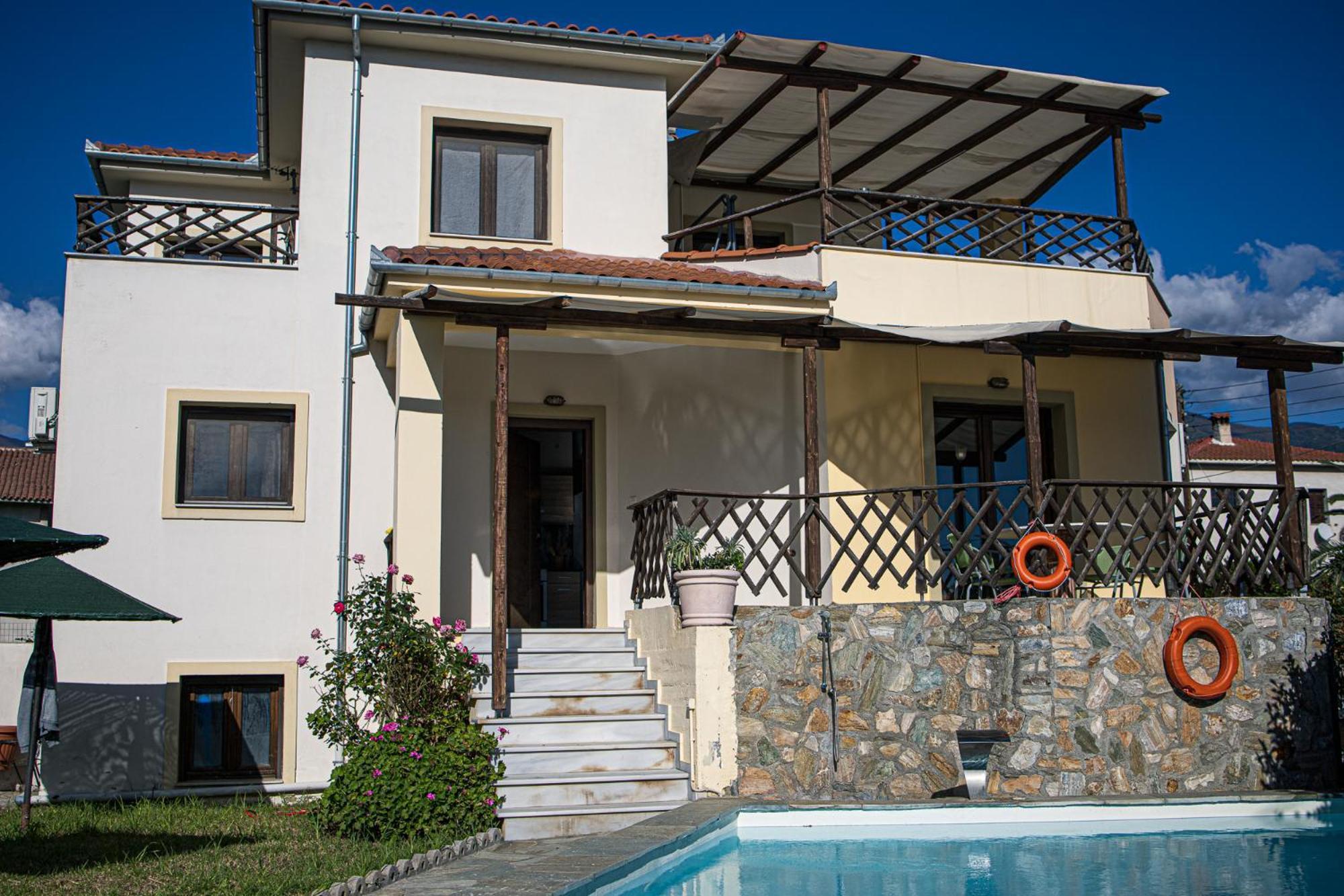 Villa Eridos Káto Lekhónia Zewnętrze zdjęcie