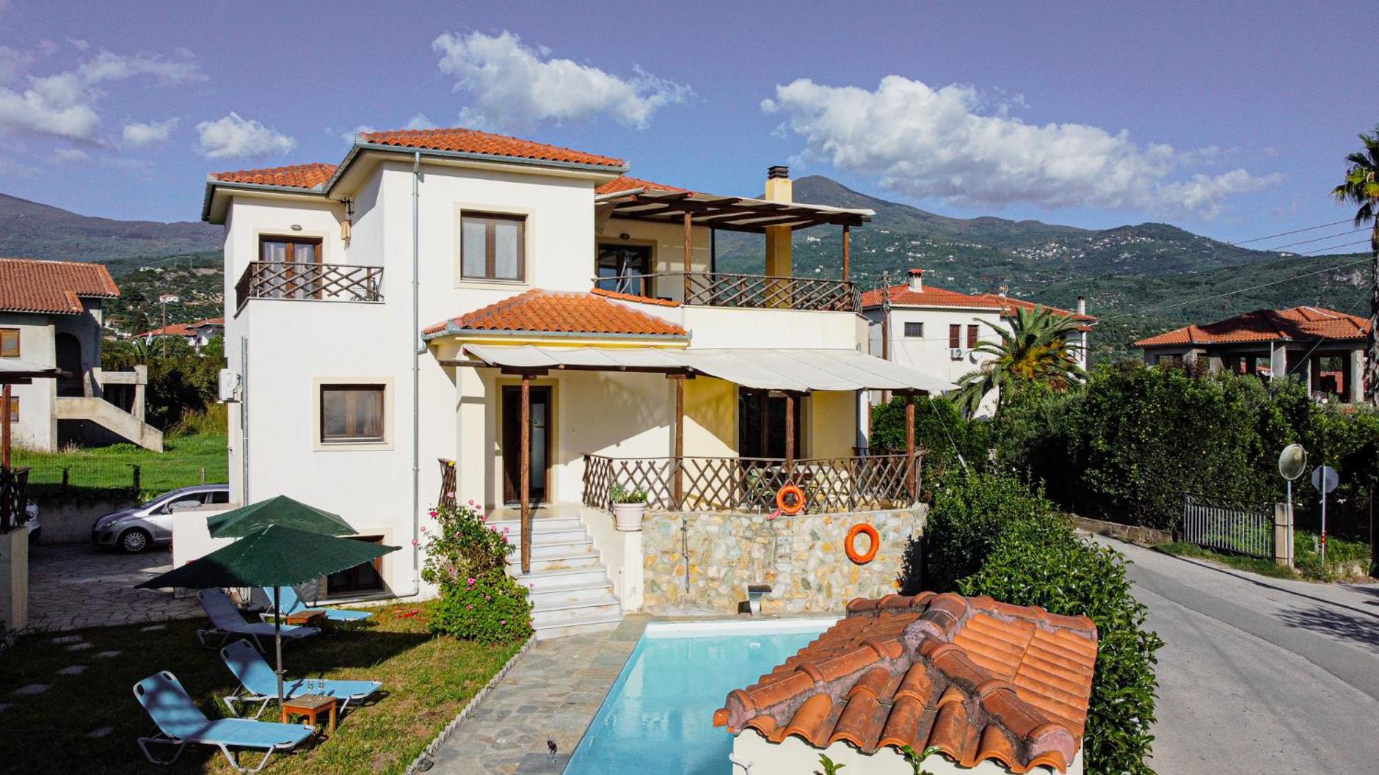 Villa Eridos Káto Lekhónia Zewnętrze zdjęcie