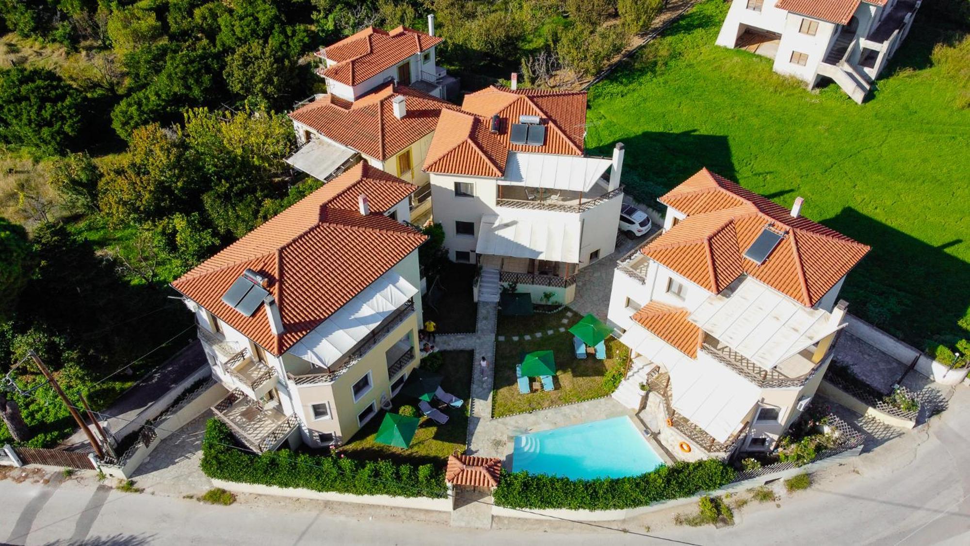 Villa Eridos Káto Lekhónia Zewnętrze zdjęcie